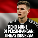 Reno Munz di Persimpangan: Timnas Indonesia atau Jerman?