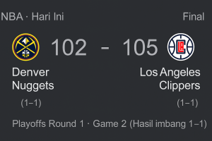 Clippers vs Nuggets - neraka168