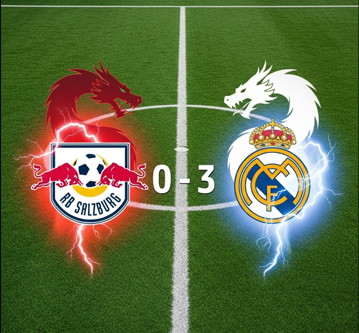 RB Salzburg vs Real Madrid