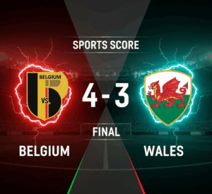 Belgia vs Wales