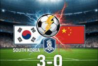 Korea Selatan vs Tiongkok