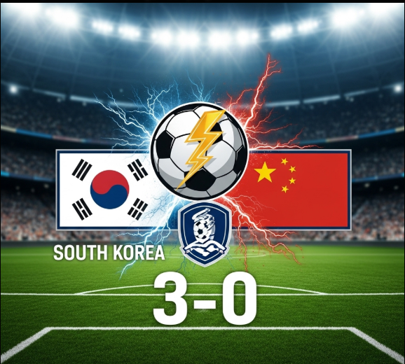Korea Selatan vs Tiongkok