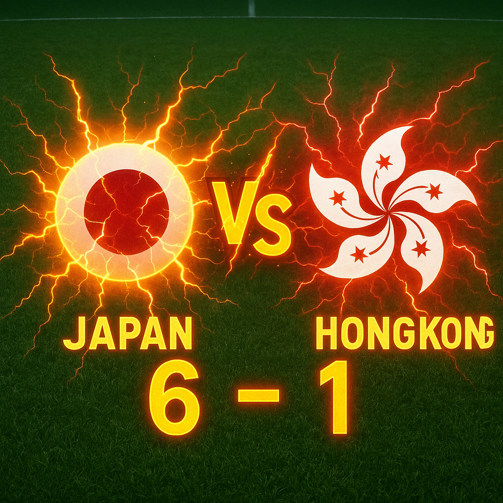Jepang vs HongKong